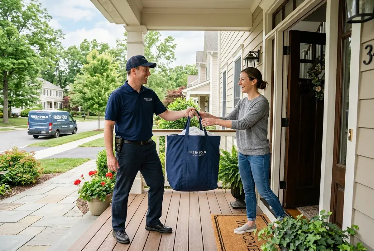 Laundry pickup and delivery — Springdale only